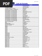 Download Lista De Karaoke en Espaol by raulmoralesleonor SN51930817 doc pdf