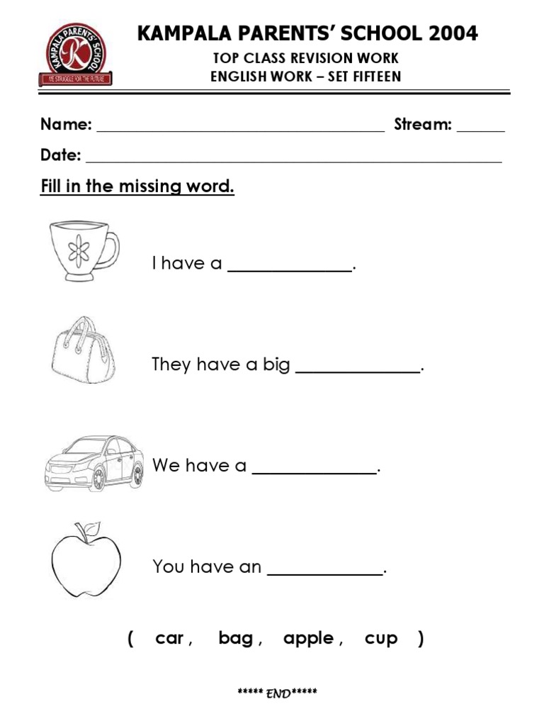 Top Class Revision Work - Set Fifteen | PDF | Staple Foods | Food ...