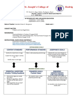 Tle-Final 1st Quarter Tle-Grade 10 Module Lesson 2 Sept. 1 and 3, Sept. 8 and 10