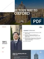 Day 1 - Secure Your Way To Oxford!