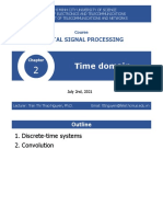 Time Domain: Digital Signal Processing