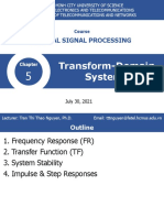 Transform-Domain Systems: Digital Signal Processing