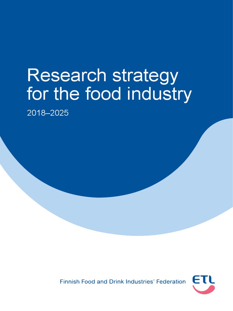 Research Strategy For The Food Industry PDF Sustainability Food