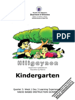 Kindergarten Radio Based Instruction Script Rev2