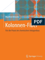 Kolonnen-Fibel Für Die Praxis Im Chemischen Anlagenbau by Manfred Nitsche (Auth.)