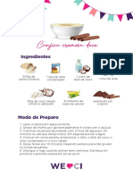 Canjica cremosa doce receita