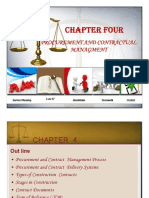 Chapter Four: Procurement and Contractual Managment