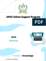 GPGC Online Support Program