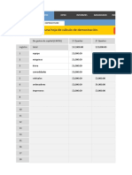 Planilla CAPEX - Demo