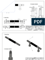 Dudukan Handle: Section A-A A