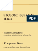 Biologi Sebagai Ilmu