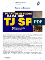 Plano de Estudos TJSP 1