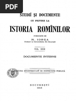 Nicolae Iorga - Studiĭ Și Documente Cu Privire La Istoria ...