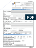 Application Form of The Prarthana Savings Certificate 1