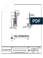 6wall Footing Detail