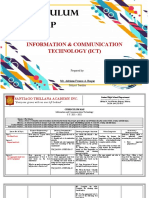 Information & Communication Technology (Ict) : Mr. Adriano Franco A. Roque