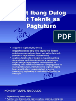 Ibat Ibang Dulog at Teknik Sa Pagtuturo