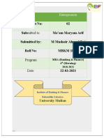 Mudasir Taj MBKM1862 Case Study