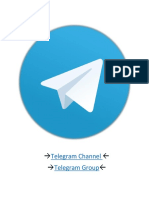 Telegram Channel Notes for UHV & PE