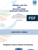 Mengenal Job Title Dan Jenjang Karier Di Bidang Permesinan