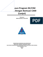 Menyusun Program NC CNC Millung Dengan Bantuan CAM (Lanjut)