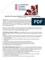 07 2021 USG Support for COVID 19 Response in Mozambique Fact Sheet En