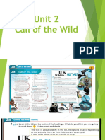 Unit 2 Call of The Wild