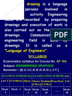 Engineering drawing is the language of engineers