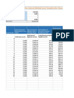 Effective Interest Rate Method Excel Template