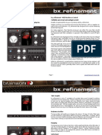 BX Refinement Manual