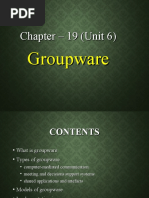 Unit-6 Groupware Chapter 19