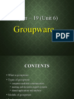 Unit-6 Groupware Chapter 19