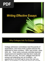 Download Writing Effective Essays by CollegeCarrotcom SN5193289 doc pdf