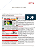 Flexframe For Sap at Times of India: Case Study