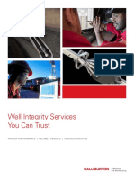 Well Integrity Services You Can Trust: Proven Performance - Reliable Results - Trusted Expertise