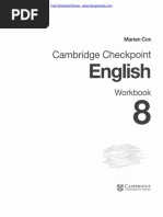 Cambridge Checkpoint English 8