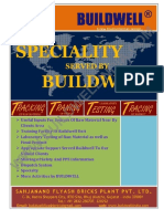 Speciality Served by Buildwell