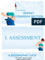 Repeat Cesarean Section: Case Study