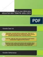 Program Kerja Dan Rencana Kegiatan KKN Tematik Unila