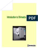 Introduction To Shimadzu GC/MS Introduction To Shimadzu GC/MS Introduction To Shimadzu GC/MS Introduction To Shimadzu GC/MS