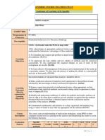 1 Advanced Data Analysis-Course Outline