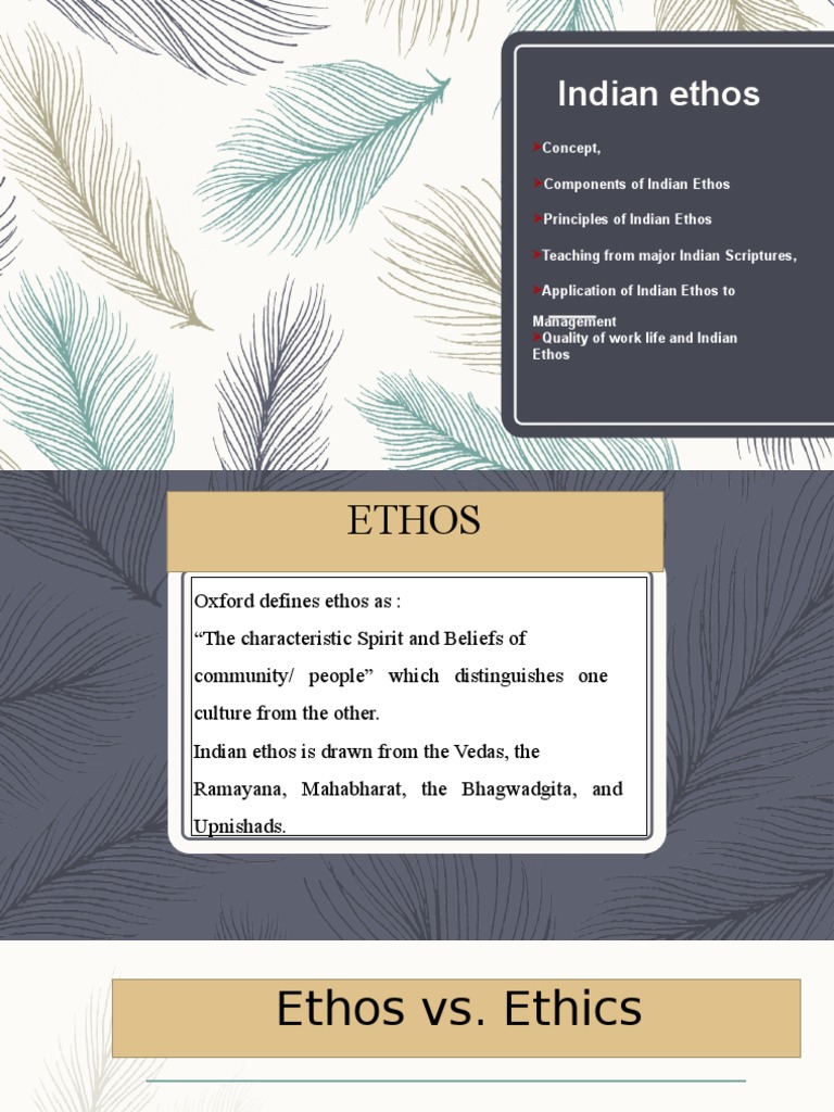 Principles Of Indian Ethos , (PDF) Indian Ethos & Business Ethics – WYLC
