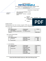 Surat Dins Evaluasi Ke Dinkes Sitb