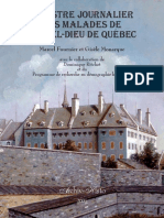 1689-1760 Registre Journalier Des Malades de l'Hotel-Dieu de Quebec