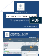 Prosedur Pemesanan Tempat 2