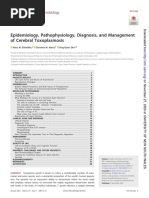 Crossm: Epidemiology, Pathophysiology, Diagnosis, and Management of Cerebral Toxoplasmosis