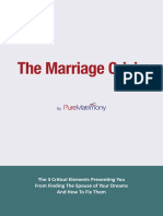 The Marriage Crisis1