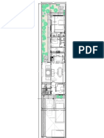 Plano de distribución de casa de 123m2