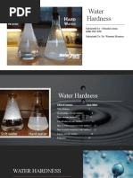 Chemistry Investigatory Project On Hard Water | PDF | Titration | Chemistry