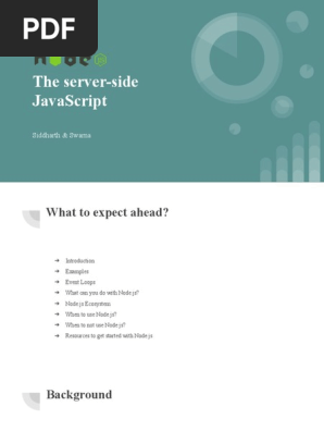 Introduction to Node.js